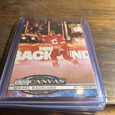 2025-26 Upper Deck Series 2 Mikael Backlund UD Canvas #C-204