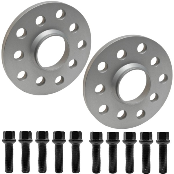 SCC Spurverbreiterung 20Mm 2X10Mm 5X112 FüR Audi A5 S5 2007-2017 B8 Radschrauben-image