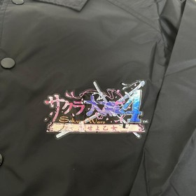 SEGA Sakura Wars 4 Koiseyo Otome Dreamcast Coach Jacket Black Free Official