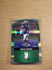 2025 UNO Elite Core Edition - Green Foil #178 Brent Urban - Baltimore Ravens