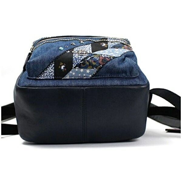 Coach Mini Backpack Denim Star Patchwork Denim Le… - image 4