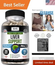 Liver Cleanse Detox  Repair - Milk Thistle Supplement - Liver Detox for Wome...