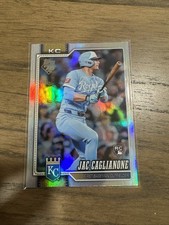 2026 Topps Series 1 Baseball #138 Jac Caglianone RC Rainbow Foil ⚾️ Royals 🔥