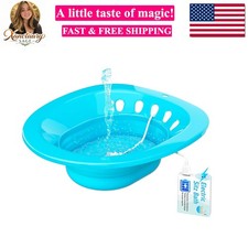 Sitz Bath, Electric Sitz Bath for Hemorrhoids, Sitz Bath for Toilet Seat, Pos...