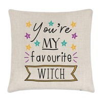 You're Mein Favorit Hexe Stars Kissenbezug Lustig Magischer Best