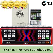 TJ Taijin Media K2 Plus Karaoke Machine 1TB  Remote Control  SongBook Foreign 