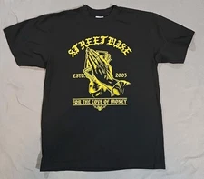 Streetwise For The Love of Money Black Large T Shirt 
