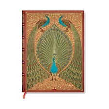Hafiz's Peacocks Mini Lined Hardcover Journal, 176pg, 85gsm by Paperblanks (Sang