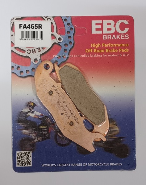 EBC Sinter Vordere BremsbeläGe FüR Derbi Mulhacen 125 (2007 Zu 2010)-image