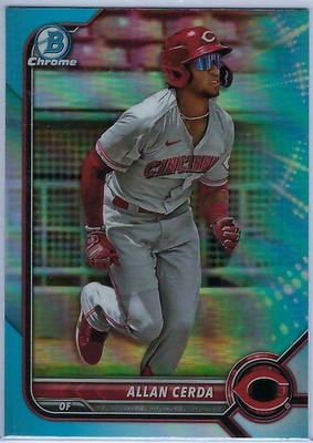 2022 Bowman Chrome and Draft rainbow refractor parallels