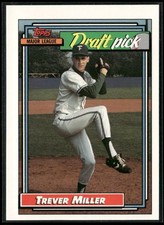 1992 Topps #684 Trever Miller