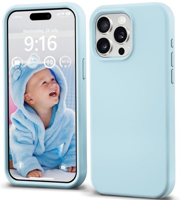 with iPhone 15 Case, Liquid Silicone Slim Protective, Soft Anti-Scratch Cute ...