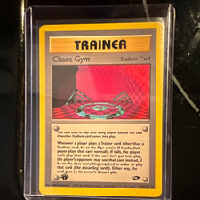 Pokemon TCG Chaos Gym 102/132 Gym Challenge 1st Edition Regular Rare ENG 2000 on eBay