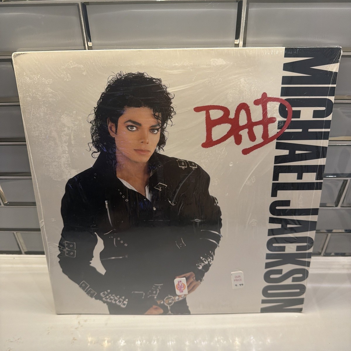 👀🔥1987 Original Release Michael Jackson Bad 12 Vinyl LP Record