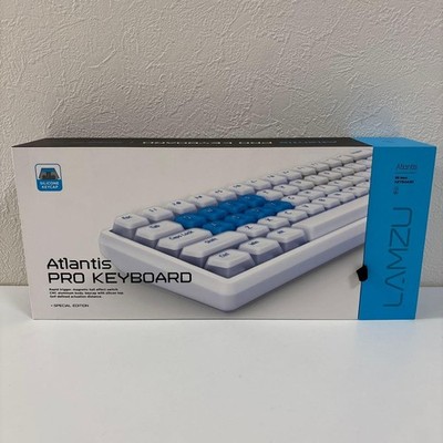 LAMZU Atlantis Pro Keyboard Special Edition US Layout Silicon Keycaps Wired Test
