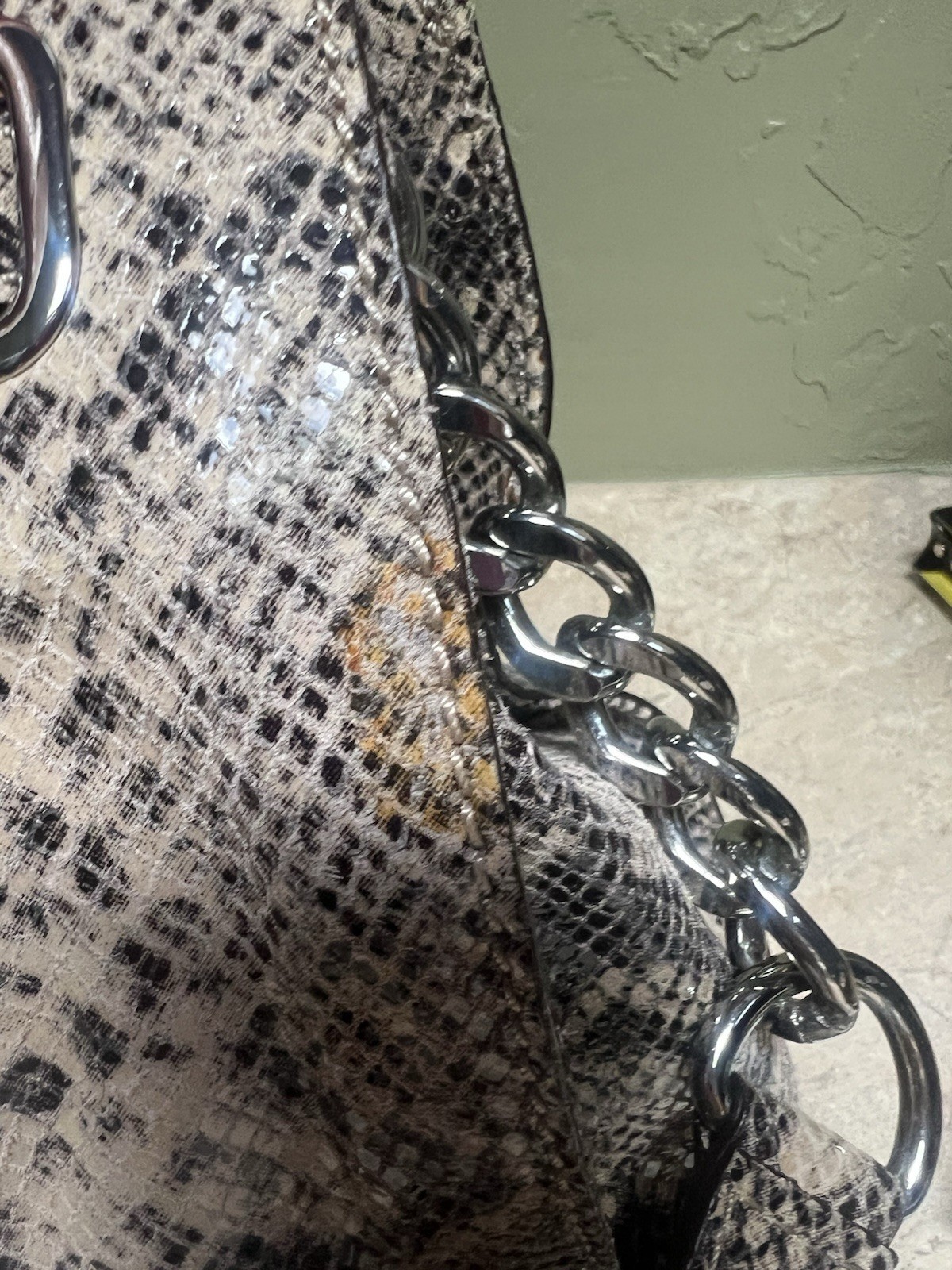 Michael Kors Python Snake Print Purse - image 4