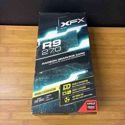 XFX R9 270 AMD Double D Radeon 2GB DDR5 R9-270A-CD Video Graphics Card Brand New