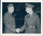 1941 Photo WW2 Master Sergeant Archie Taylor Clifford Taylor Military TX