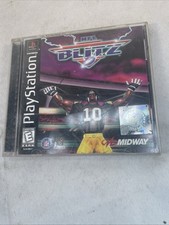 NFL Blitz PlayStation 1, 1998 Black Label CIB Complete in Box w/ Manual