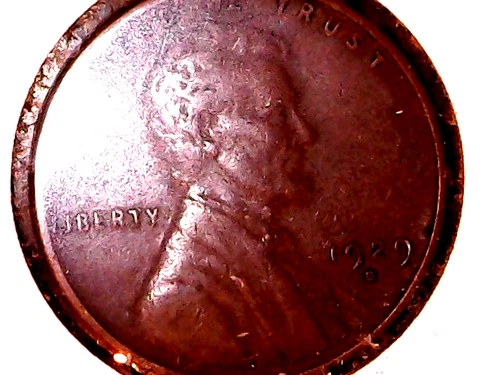1929-D CIRCULATED LINCOLN WHEAT-BACK PENNY - GRADES "VERY FINE"