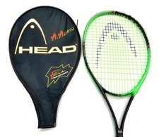 HEAD A AGASSI COMP Tennis Racket 4 XSL 0 with Cover Green READ NOTES IN LISTING