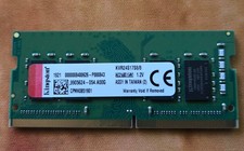 Kingston 8GB DDR4 1x8 2400 KVR24S17S8/8 8GB SODIMM Memory