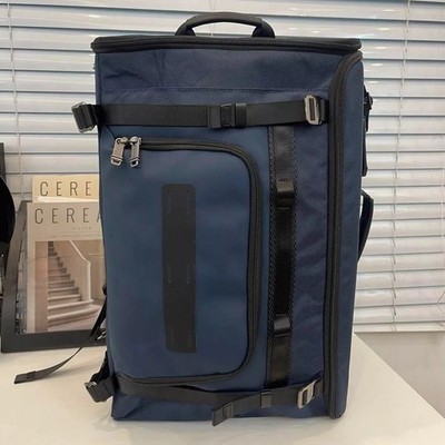 TUMI Alpha Bravo Endurance Rucksack 232720 Navy Blau Reisetasche mit Anhänger...