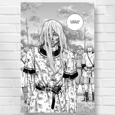Vinland Saga I Have No Enemies Thorfinn Manga Makoto Yukimura Poster MH309