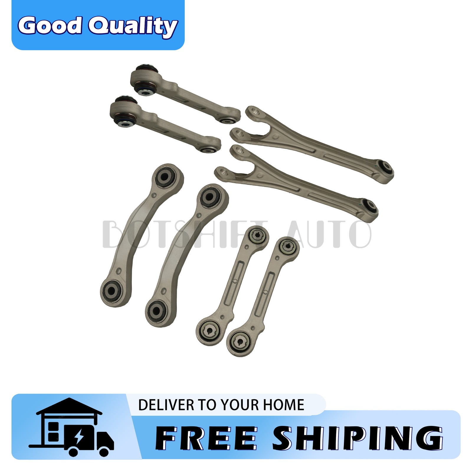 8PCS Rear Suspension Control Arm Kit Fits 2017+ Maserati Levante US