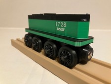 EMD GP9-B Burlington Northern 1728 - Wooden Railroad Compatible, 3D Print