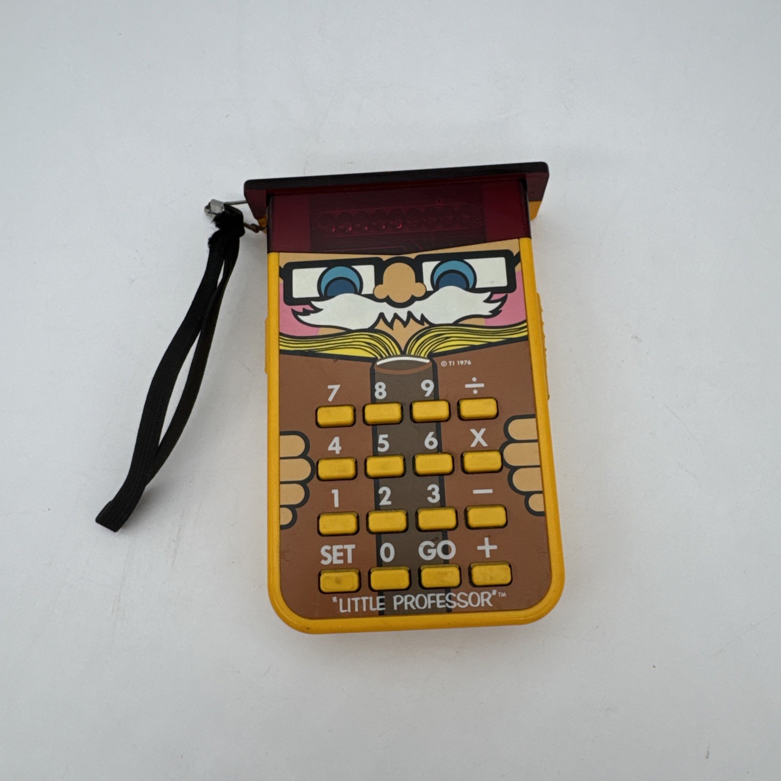 Vintage Texas Instruments Little Professor Calculator Math Quiz Game 1976 Works