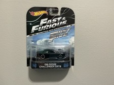 Hot Wheels Fast & Furious 2008 Dodge Challenger SRT8 1:64 Black Car