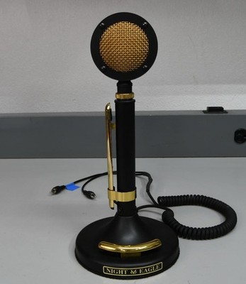 ASTATIC D-104 NIGHT EAGLE MICROPHONE TESTED & WORKING #2