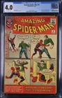 Amazing Spider-Man #4 CGC VG 4.0 Off White 1st App. Sandman! Marvel 1963