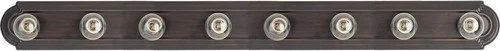 Maxim Lighting 7128OI Essentials 8-Light Bath Vanity in Oil Rubbed Bronze - Picture 2 of 2