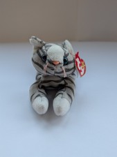 Ty Beanie Babies Prance Silver Tabby Cat 1997 (with tag)