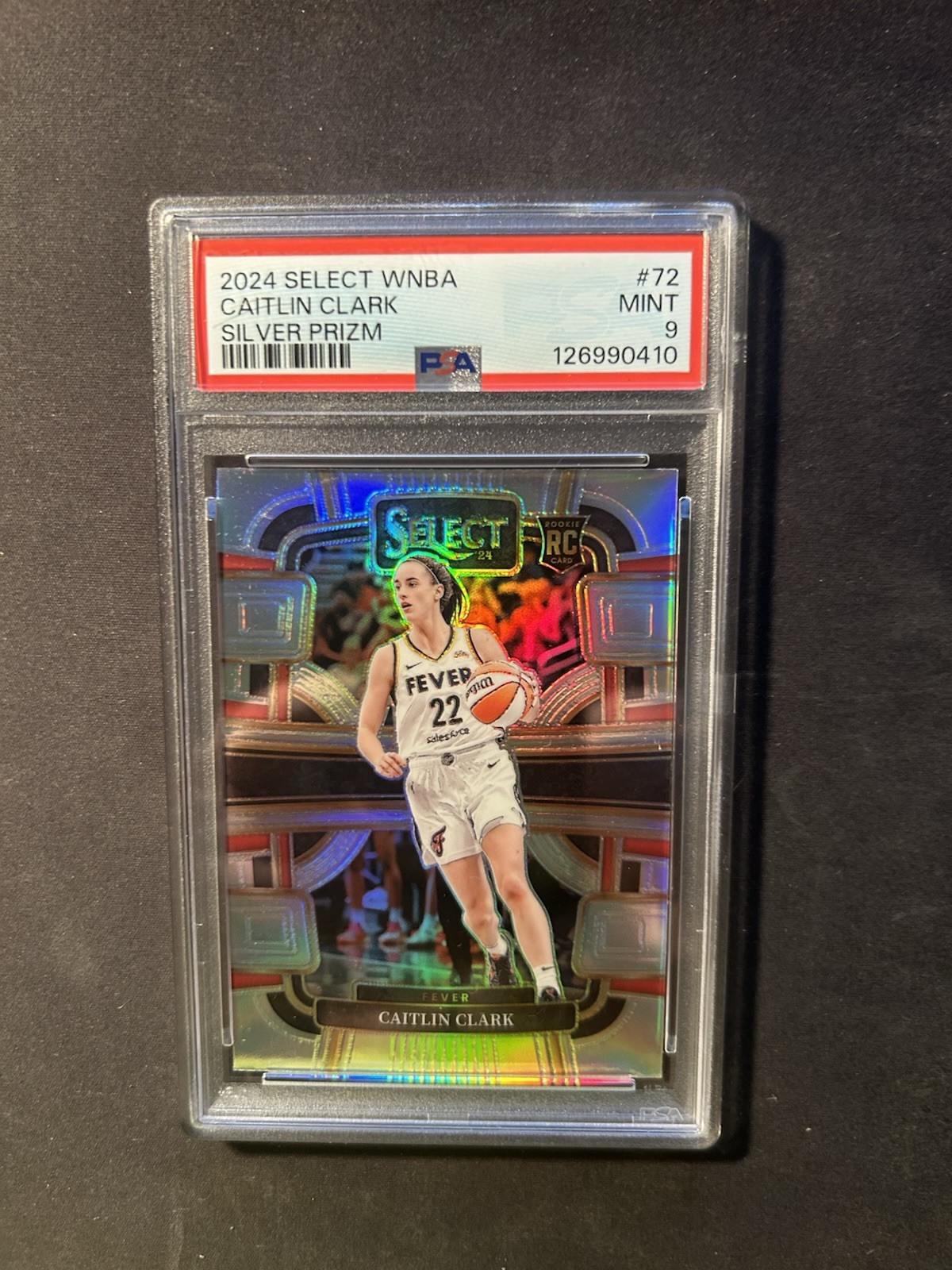 2024-25 Select WNBA Caitlin Clark Concourse RC Silver RC PSA 9 MINT