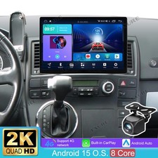 13.1" 4+64GB Android 15 Autoradio 2K + Kamera GPS Für VW T5 Multivan Transporter