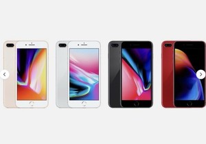 Apple iPhone 8 Plus (64GB) - Schwarz - (Entsperrt) - A2