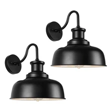 Solar Barn Lights for Outside, Outdoor Wall Lights Solar Powered, Farmhouse E...