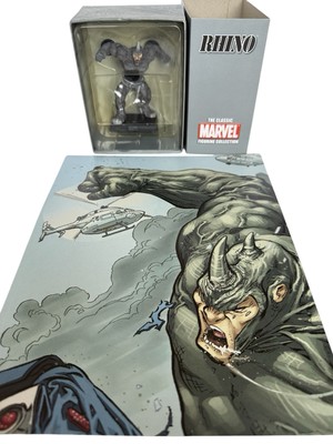 CLASSIC MARVEL FIGUREN SAMMLUNG SPECIAL RHINO EAGLEMOSS FIGUR & MAGAZIN