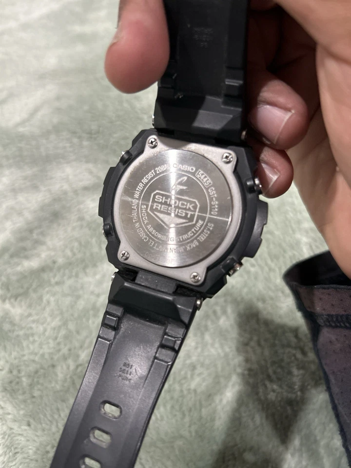 Casio Men's G-Shock GST-S110 Shock Resistant Watch Water Resistant Solar Powered - Image 2 of 4