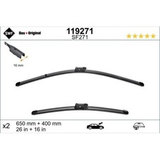 Swf 119271 Wischblatt Vorne für Bmw Citroën Seat Skoda Bmw (brilliance)