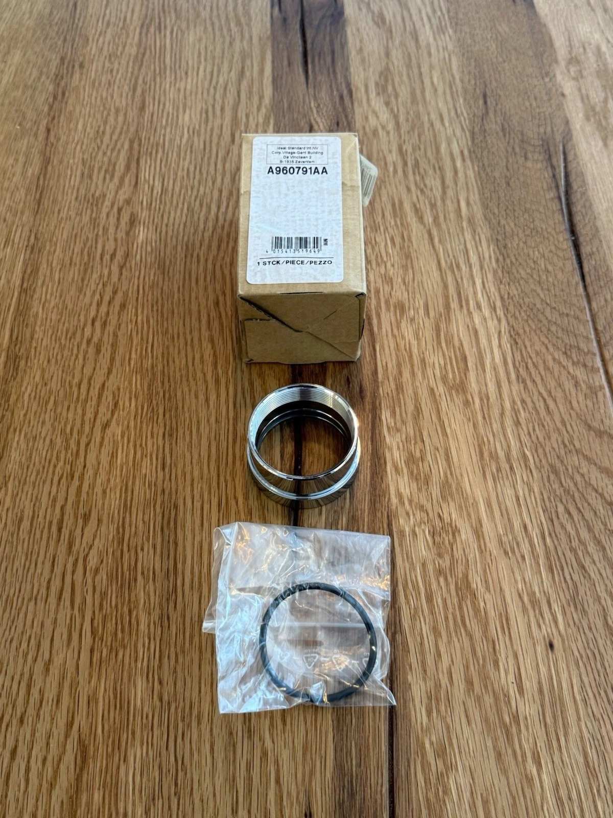 Ideal Standard Moments A960791AA Chrome Shroud Handle Grip & O Ring Pack - New