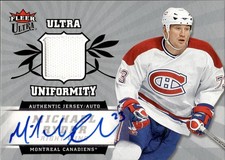 2006-07 Ultra #UA-MR Michael Ryder Ultra Uniformity Autograph #/35
