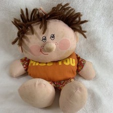 Vintage Russ Berrie Wilbur and Friends Miss You 9" plush Bean Bag Doll Plush