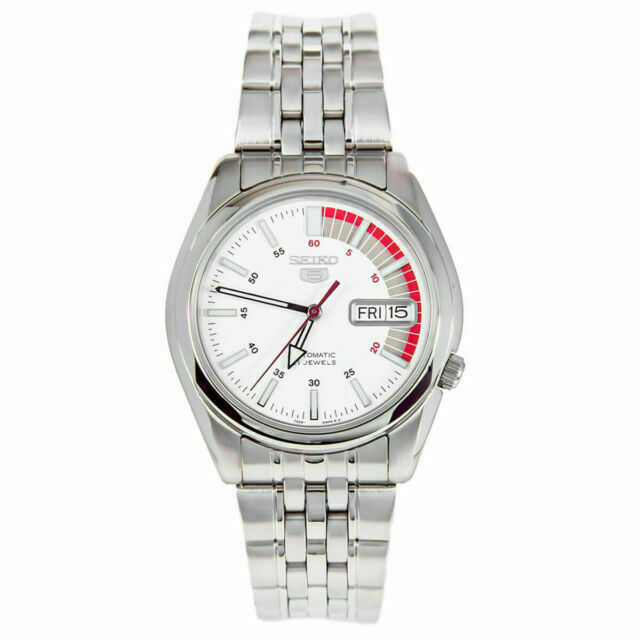 Seiko 5 Sports White Men's Watch - SNK369K1 for sale online | eBay