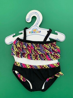 Build a Bear Teddy Bear Clothing - Tribal Bikini Swimsuit - NEW