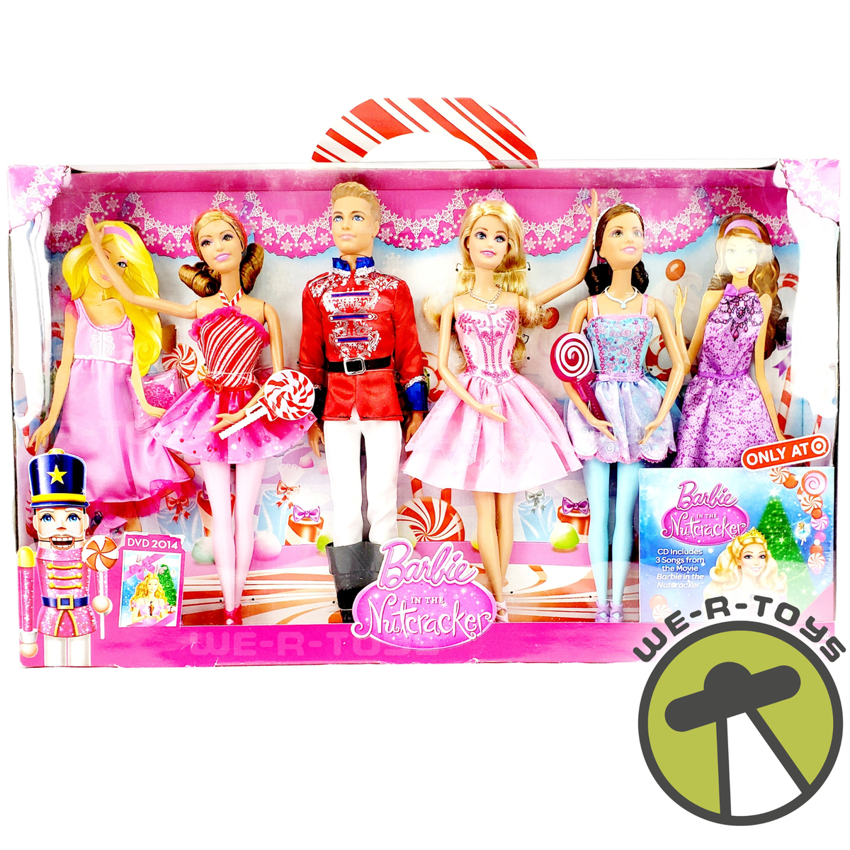 Barbie in the Nutcracker Target Exclusive 4 Doll Holiday