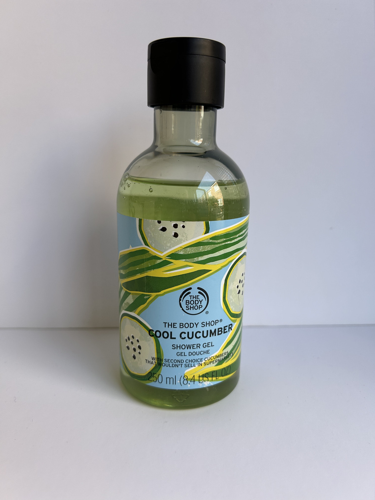 The Body Shop Cool Cucumber Shower Gel 250ml Refreshing Hydrating